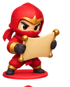 Red Paper ninja
