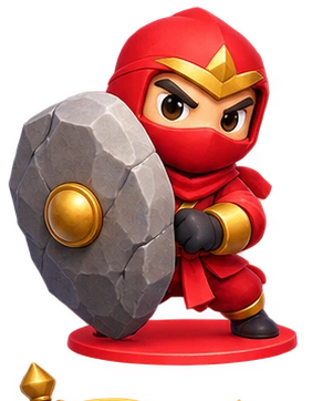 Crimson collectible ninja